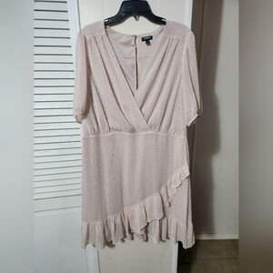 Light Pink Ruffle Dress